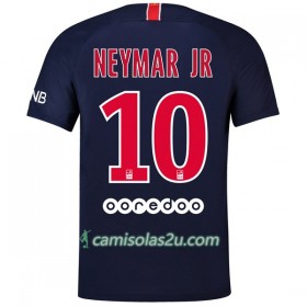 Camisolas de Futebol Paris Saint-Germain Neymar Jr 10 Equipamento Principal 2018/19 Manga Curta